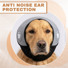 Protezioni Auricolari per Cani Antirumore, Resistenti All'Acqua e Stabili, Ideali per La Toelettatura, il Bagno, il Nuoto e per Calmare il Cane M