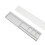 Mechanical Keyboard Wrist Rest Pad with Clear Lid Partition Storage Case Typing Mat Hand Rest Desktop Storage Box White 6