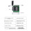 2CH DC3.7V-12V LED Lights RC Remote   Wireless  Relay Remote Control 315MHz 2