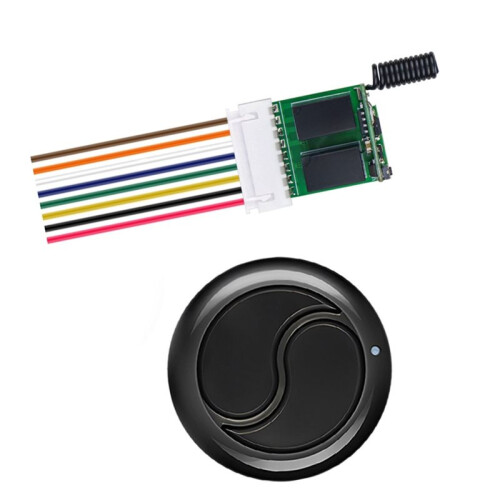 2CH DC3.7V-12V LED Lights RC Remote   Wireless  Relay Remote Control 315MHz 2