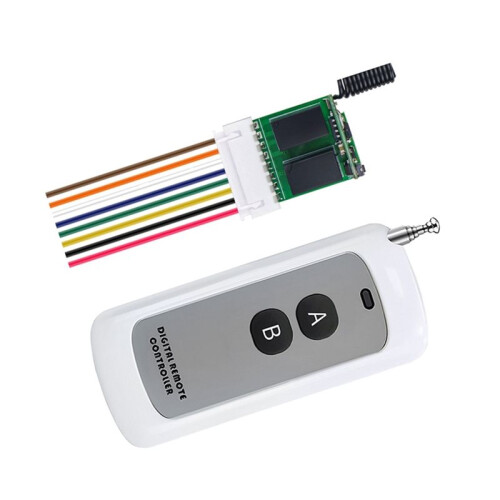 RC Remote  DC3.7V-12V Micro Wireless  Relay Remote Control  for Access Control LED Lights 433Mhz 1
