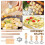 9 Pcs Pasta Making Tools Efficient Pasta Making Kit with Ravioli Stamp Cutters Rolling Pins Gnocchi Boards Dough Cutter 5