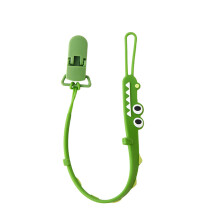 Baby Pacifier Chain Clip Holder for Girls Boys-Dark Green A