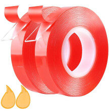 Made of Transparent Double-Sided Tape, Suitable for Home Decoration, Car Use, DIY, Hanging Pictures, Fixing Carpets