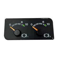 Kombiinstrument, LKW-Zubehör, doppeltes Luftdruckmessgerät für 3