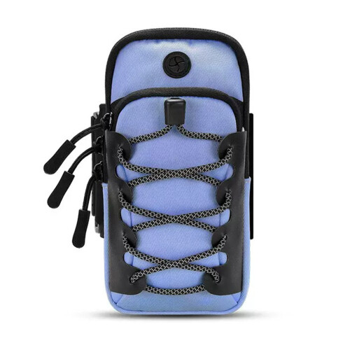 Universal Waterproof Armband Case Fits Most Large Screen-Blue