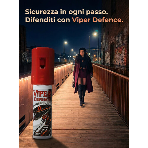 Spray al peperoncino difensivo Antiaggressione VIPER DEFENCE 16ml (kit 5) 1