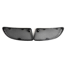 Griglia di Ventilazione Anteriore Sinistra+Destra Nera Lucida per - R171 SLK280 SLK300 SLK350 05-11 1718800385 1718800285