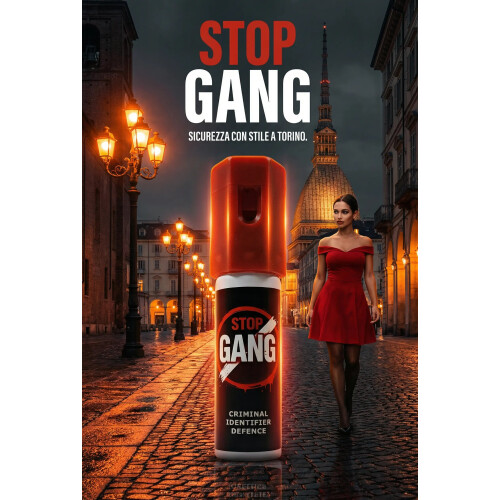 Spray al peperoncino difensivo Antiaggressione STOP GANG 16ml 1