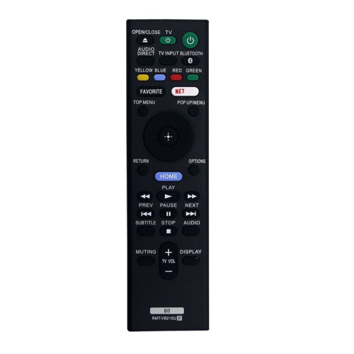 Replace RMT-VB210U Remote Control for  RMT-VB210U Blu-Ray BD Player Remote Control