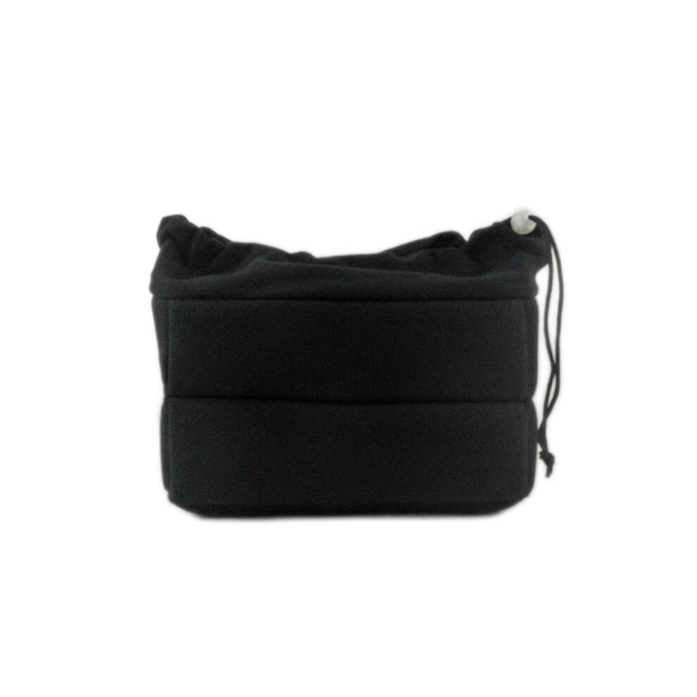 Camera Bag Camera Insert Bag With Drawstring Adjustable Divider Camera Lens Soft Bag For Black 4713096254535