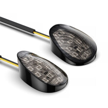 Lâmpada Indicadora de Seta de LED para Motocicleta com Montagem Embutida para YZF R1 R6 R6S