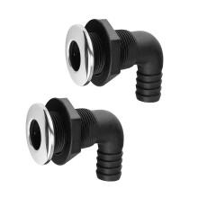 Flexibele nylon elleboog 3/4 inch ABS-2 stuks