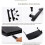 Duty Slide Rail Under Desk Keyboard Tray Thickened Adjustable Keyboard Storage Drawer Easy Installation Smooth Sliding 6