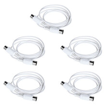 5PCS MIDI Extension Cable 5Pin Male to Male 1.5M MIDI Cable for Electric Piano Guitar Instrument PC Cable