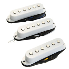Single Coil Pickups Guitar Pickups Plastic Wire Clip Flat Pickups Musical Instrument Accessories White