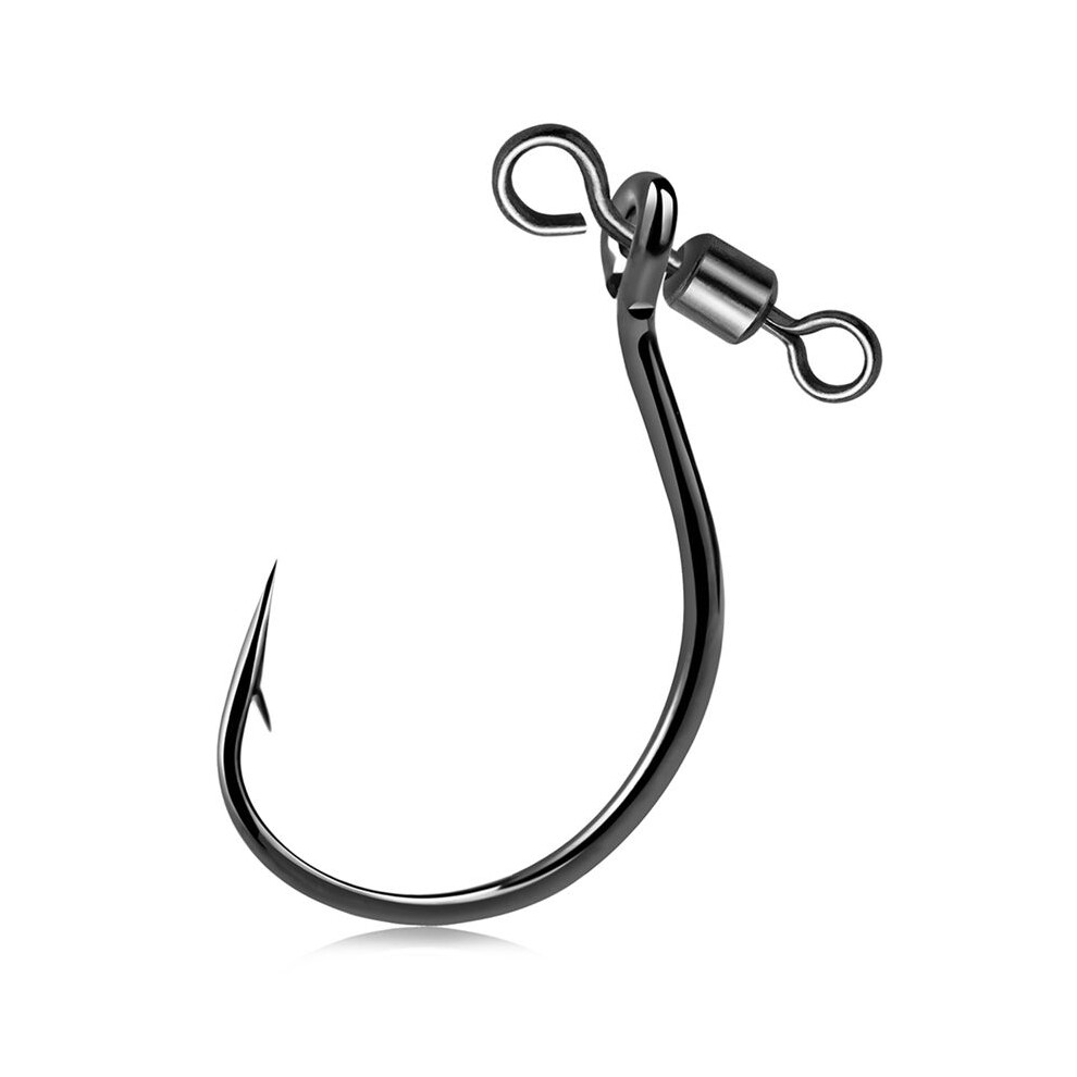 Photos - Lure / Spinner Bait Fishing Reverse Fish Hooks Reinforced Fish Hooks Quick Bait Fish Hooks for Carp, Bass, Perch, Catfish No.1