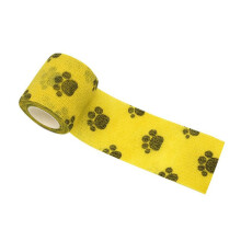 5 cm X 4,5 M Sport Selbstklebende Elastische Bandage Wrap Tape für Kniestützpolster Finger Knöchel Handfläche Schulter Bandage Gelb