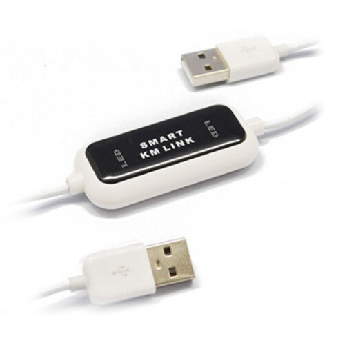 USB 2.0   Link PC to PC Keyboard Mouse Share Sync Data Link USB Extension Cable Data File Transfer USB