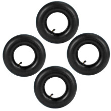 4 Stück 4.10/3.50-4 Zoll Schlauchreifen für Sackkarre, Rollwagen, Handkarren, Gartenkarren, Rasenmäher, 4.10-4 Ersatzschlauch
