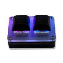 2-Key Keyboard Copy & Paste Programmable Custom OSU Gaming Mechanical Keyboard with RGB Light