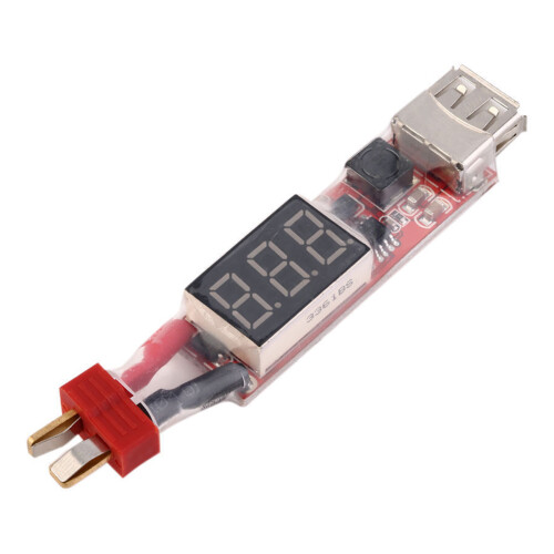 Batterij USB-oplaadconverter met-T-stekker