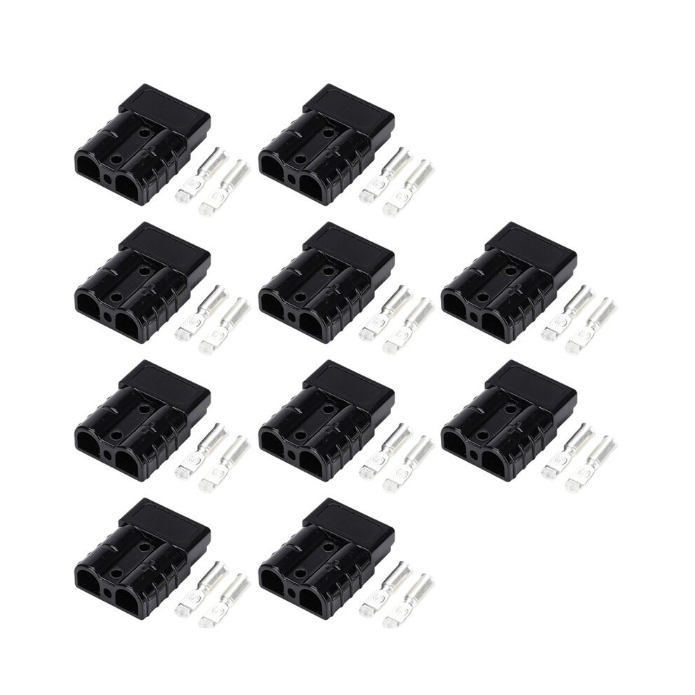 50A High Current Connector For Electric Vehicle Batteries, Ups, Solar Cables, New Plugs Black 4711693616473