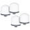 4Pack Replacement Ceramic Dome Water Filter 0.2 to 0.5micron for Countertop Portable Water Purification System 1