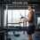 Fitness Cable Machine Pull Down Bar with Double to Single Adaptor Plate Spreader Bar Strength Training Equipment Silver 3