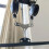 Fitness Cable Machine Pull Down Bar with Double to Single Adaptor Plate Spreader Bar Strength Training Equipment Silver 5