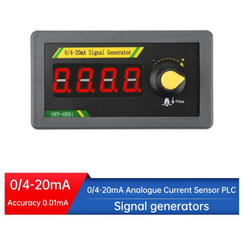 12-24V 0/4-20mA Stromsignalgenerator Vierstelliger Einstellbarer Strom Analogsimulator Sensor SPS-Debugging 2