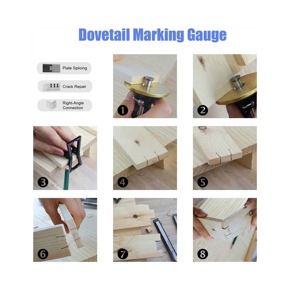 1Set European Marking Tool 0.2Mm Fine Adjustment Marking Tool Hard Alloy Blade,Woodworking Scribe Tool, Scribing Tools 6033633489861