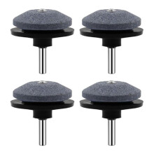 Lawn Mower Blade Sharpener Tool,Lawnmower Dull Blade Sharpener Universal Blade Sharpeners for Lawn Mowers,Sharpener 4PCS