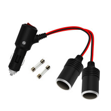 Dubbele Auto Aansteker Splitter Met Schakelknop En-2m