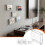 CD Jewel Case Holder Wall Mount Protector for Single & Double Disc CD Box Display Frame Shelf, Acrylic CD Display Case 4