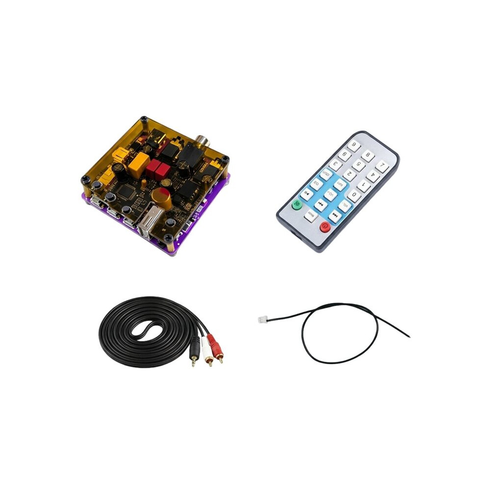 Lossless Hifi 6.0 Ldac Audio Receiver Usb & Coaxial Dac Decoder Wireless Music Adapter For Passive Speakers 4711239732582