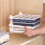 Multifunctional Folding Clothes Board - Portable, Reusable Storage Solution for Home White 8