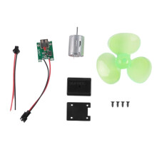Portable Wind Power Generator Set Turbine Motor Alternator Self-Generation Emergency Phone Charger Physics Experiment