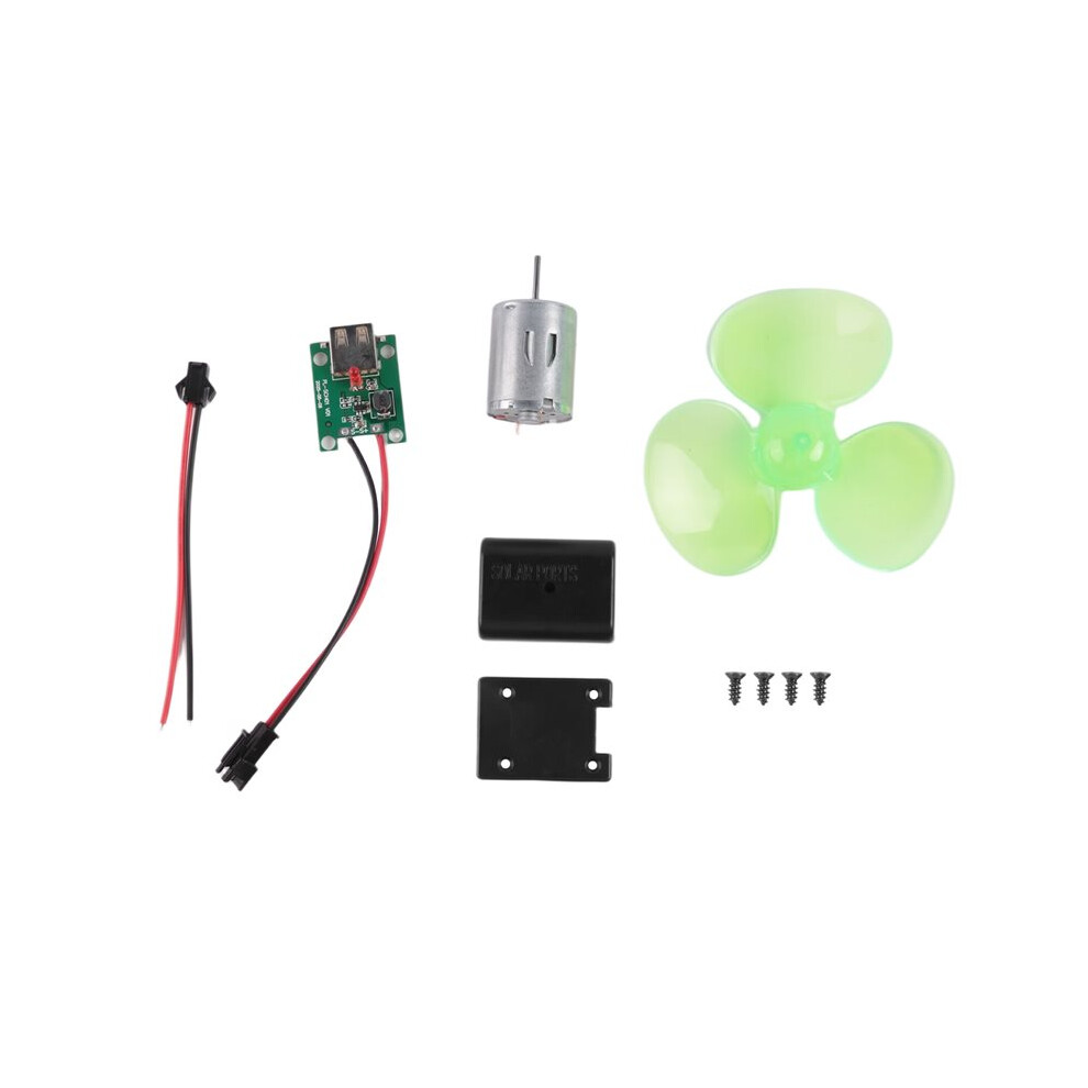 Portable Wind Power Generator Set Turbine Motor Alternator Self-Generation Emergency Phone Charger Physics Experiment 4713941646614