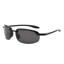 Leichte Sport-Kletterschutzbrille von-Schwarzer und grauer Film