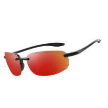 Angeln Polarisierte Sonnenbrille-Rote Filmbeschichtung