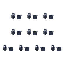 Attaches de grille de haut-parleur robustes, Surfaces lisses,-8