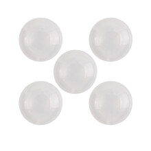 Capuchons de boutons de-Champignon neutre Paquet transparent de