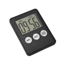 Super Thin LCD Digital Screen Kitchen Timer Square Cooking Count Countdown Alarm Magnet Clock