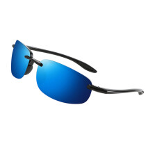 Polarized Fishing Sunglasses Men Scratch-Blue film coating