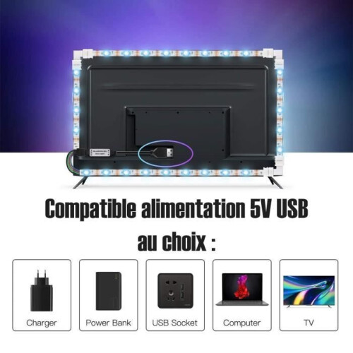 3,5 meter lange Bluetooth LED-strip met afstandsbediening en ingebouwde microfoon 2