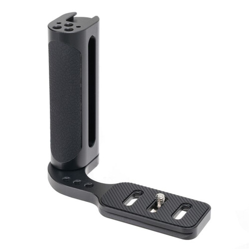 JLwin Left Handle Hand Grip Quick Release L Plate for       Camera Tripod