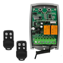Tuya WIFI Garage Door Remote Control Receiver 433MHz 2CH Receiver 12-24V Support APP RF Voice Control