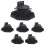 6 Pcs Joist Support Pedestals, Adjustable Decking & Flooring Support Pedestal for Deck, Timber Base 1