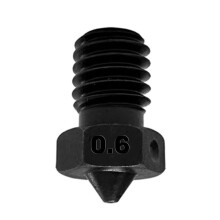V6 Chromium Alloy Nozzle 3D Printer Nozzles, for Voron2.4 Printer 0.6mm